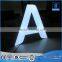 Outdoor advertising frontlit epoxy resin channel dimensional sign letter