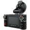 F30 H.264 Dual lens camera Car Vehicle Dash Dashboard night vision Camera DVR recorder