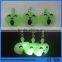 2016 new year gift silicone led blank keyrings wholesale