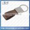 custom blank triangle shape metal leather keyring                        
                                                Quality Choice