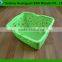 stackable plastic basket injection mould