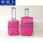 2016 soft trolley luggage with universal wheels