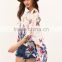 SheIn Images Of Lady Butterfly Print Chiffon Poncho Tops Shirt Blouse                        
                                                Quality Choice