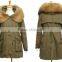 Soperwillton New 2016 Winter Coats Women Jackets Real Large Raccoon Fur Collar Thick Ladies Down Jacket & Parkas
