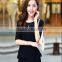 Fashion Women Knitted T-shirt With Breathable