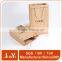 slogan customized printed brown kraft paper bag