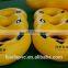 inflatable, highly elastic PVC three persons raft for water and beach items