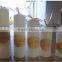 different size memorial candles