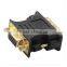 High quality gold plated VGA Female to DVI 24+5 Male Adapter