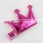 MS62056K Bright Color Crown Design 2016 Hair Clips for Kids