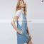 women dresses summer casual belts dress denim overalls JXH373