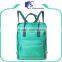 Fashion polyester college bags backpacks for teenagers