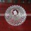 SGS certificate 220ml (8oz) small round glass cup for candle