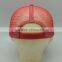 Mesh back curved brim custom snapback caps