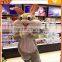 2015 hot sale adult plush animal walking rabbit cartoon costume for advertising made in china