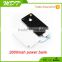 Portable phone charger 2200mah 2600mah super slim power bank business gift print company logo hot selling in Vietnam