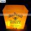 Bright LED Ice Bucket Plastic Bar Buckets for Beer Wine Drinks