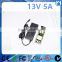 UL 1310 Class 2 transformer power supply DOE VI 13Volt 5Amp AC DC Adaptor 13V 5A power adapter