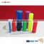 PP transparent PVC clear PE colorful twist screw labelling printing plastic tube packaging for makeup tools Twist Pack DP