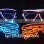 high quality performance EL wire glasses for different colors