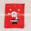 Four Size S M L XL 2016 Christmas Drawstring Large Gift Bags Santa Claus Pants Cheap Gift Bags