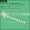 Factory offer chrome 19mm tube 9 beads clothes display hook