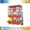 Single Mast & Double Mast Telescopic Aluminum Alloy Lift Table / Diesel Foldable Man Lift Aluminum Ladders