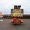 Mobile VMS P20 LED Traffic Module Solar Powered Portable Variable Message Signs
