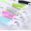 2015 best selling retail items Newest foldable selfie stick with cable for travel tourism Most Popular wired monopod