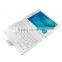 Factory supply wireless bluetooth keyboard leather case for samsugn Tab A 8.0 inch