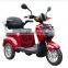 60V 800W/1000W three wheel fast electric mobility scooter handicapped scooter for disabled people with two big front light