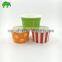 SGS QS ice cream cup paper with lid