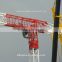 new design QTZD125(5025)10t luffing jib tower crane