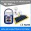 IS-1399 portable small solar panel system for Outdoor and indoor solar power system home with solar led light