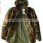 China made USA army 50% cotton 50% nylon army woodland camouflage with cotton plain lining M65 Military jacket