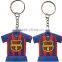 Customize soft pvc figure keychain