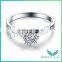 Design Ring for Jewelry Super White Moissanite Diamond Wedding Ring for Women