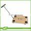 Bamboo home trolley with telescopic rod
