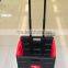Plastic folding cart with two wheels
