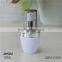 30ML 50ML 80ml White clear PETG plastic lotion bottles,wholesale skin care liquid bottles with pump, face cream bottle