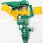 Plastic Impulse Sprinkler With One-Way Plastic Spike For Outdoor Watering