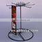 Rotating Counter Metal Hook Display Stand with Sign Holder Hot