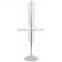 Floor standing rotating metal potato chip display rack