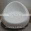 European style relaxing fiberglass material half ball Chair
