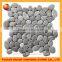 High Quality Natural Pebbles Grey Mosaic Pebble Tiles