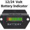 12v/24v universal hexagonal battery discharge indicator