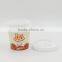Recycle ice cream cups, high desirable ice cream container, disposable ice cream container with lid