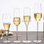 New shape champagne glass mug lead free crystal champagne glass