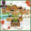 decoration wooden plant box ,display wooden plant holder