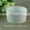 Wholesale white round porcelain ramekins ceramics Round Ramekin for Restaurant hotel oven microware safe